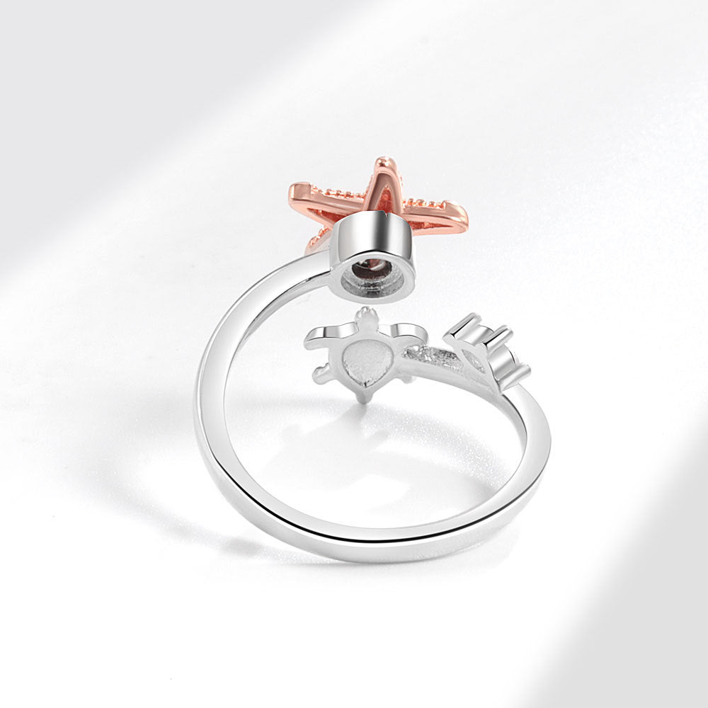 Velora Turtle Fidget Ring
