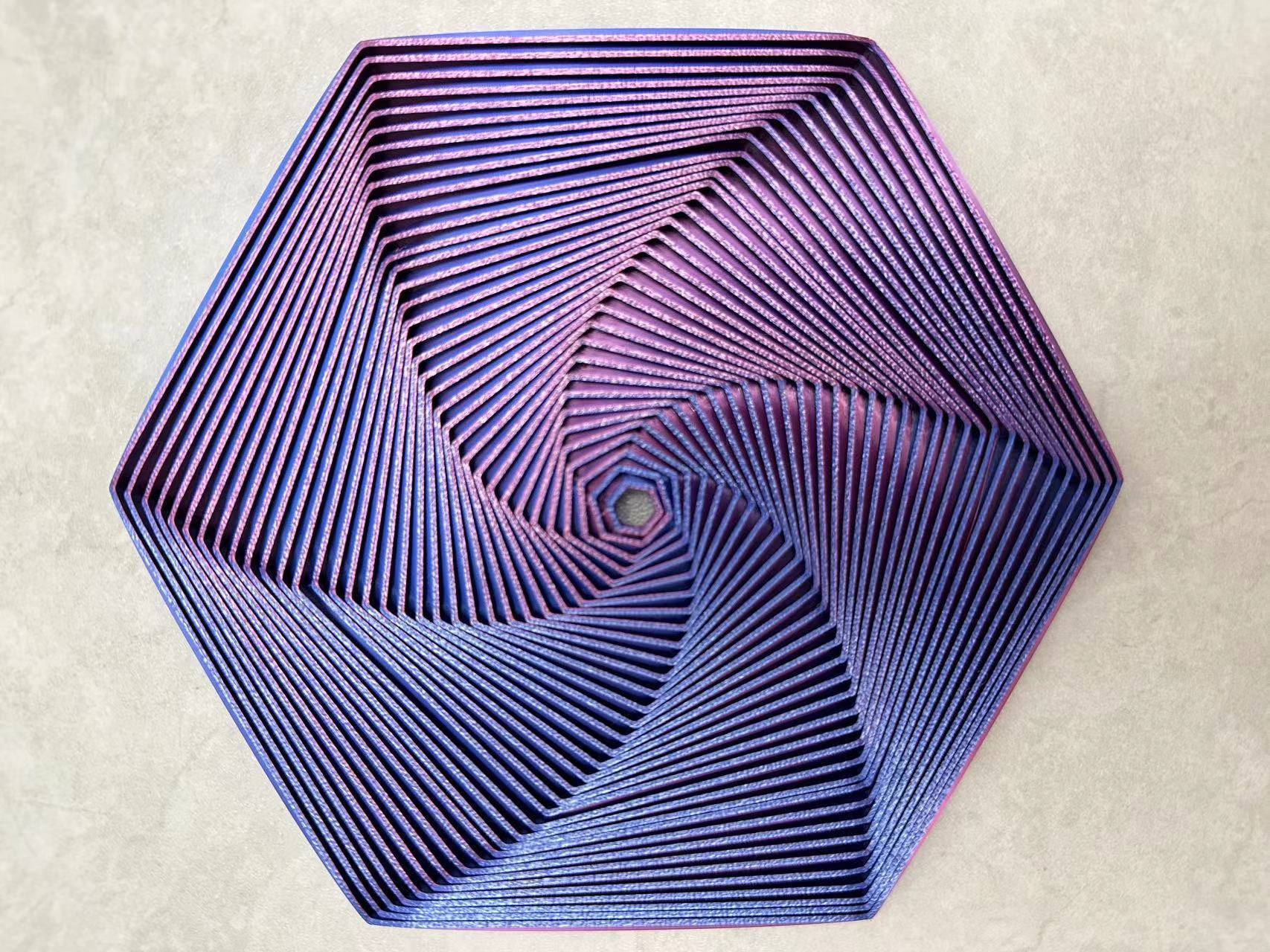 Hexagon Fidget Toy 3D Printing Toy